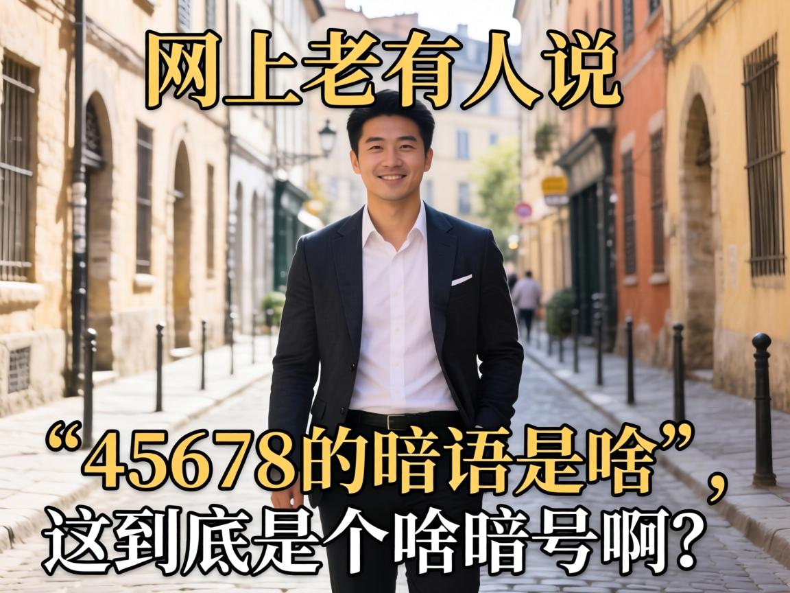 网上老有人说“45678的暗语是啥”,这到底是个啥暗号啊?