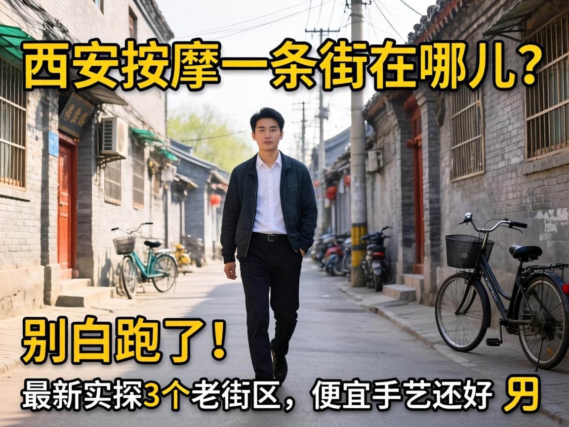 西安按摩一条街在哪儿?别白跑了!最新实探3个老街区,便宜手艺还好?♂️