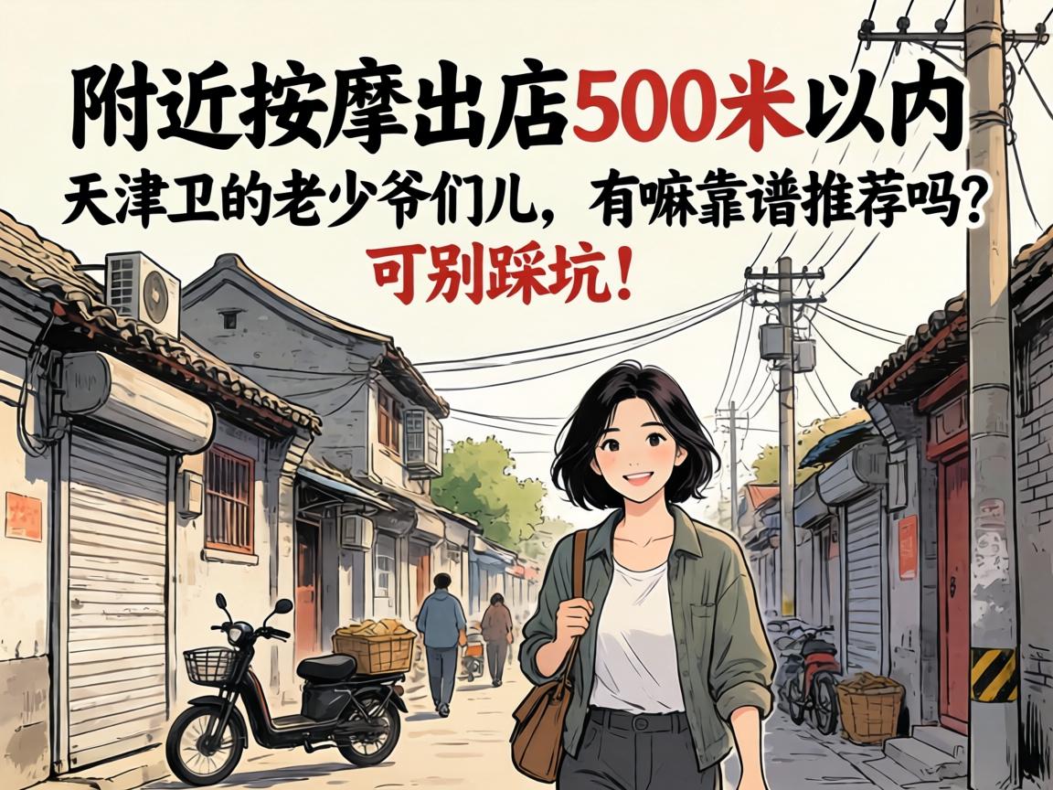 附近按摩出店500米以内,天津卫的老少爷们儿,有嘛靠谱推荐吗?可别踩坑!