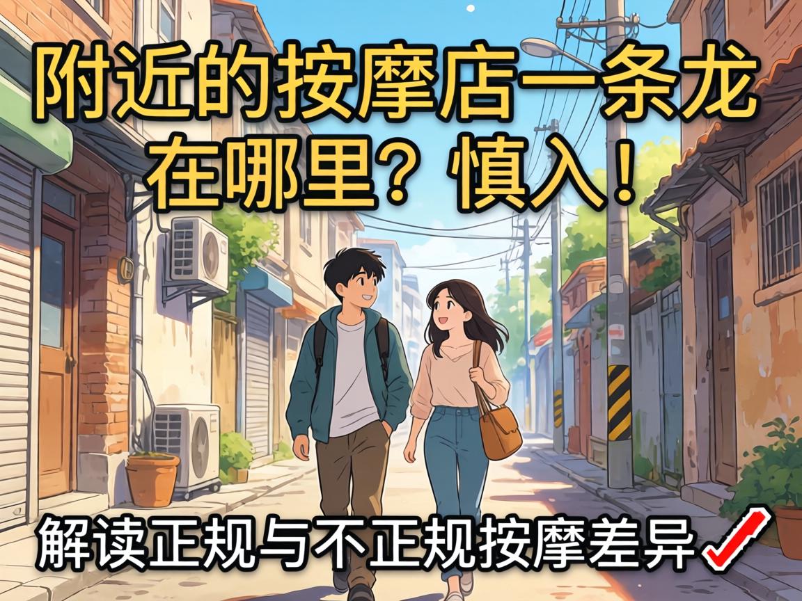 附近的按摩店一条龙在哪里?慎入!解读正规与不正规按摩差异?