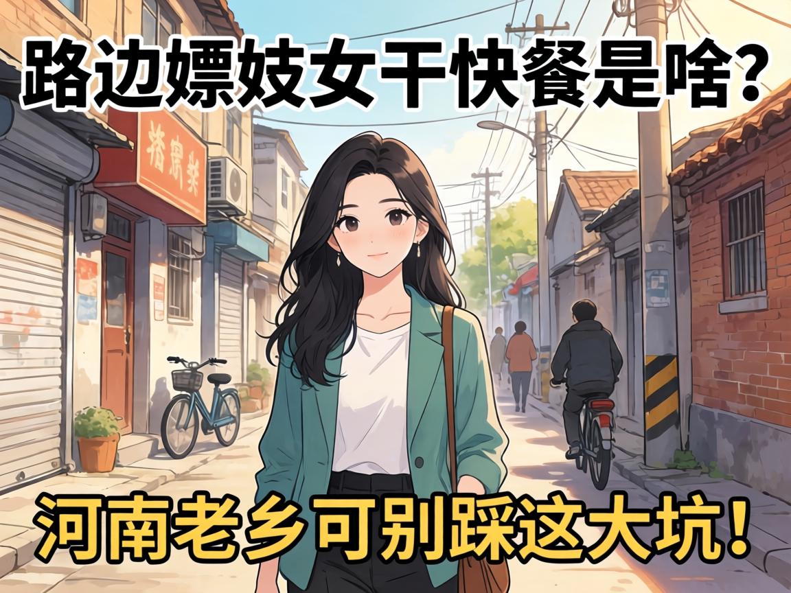 路边嫖妓女干快餐是啥?河南老乡可别踩这大坑!