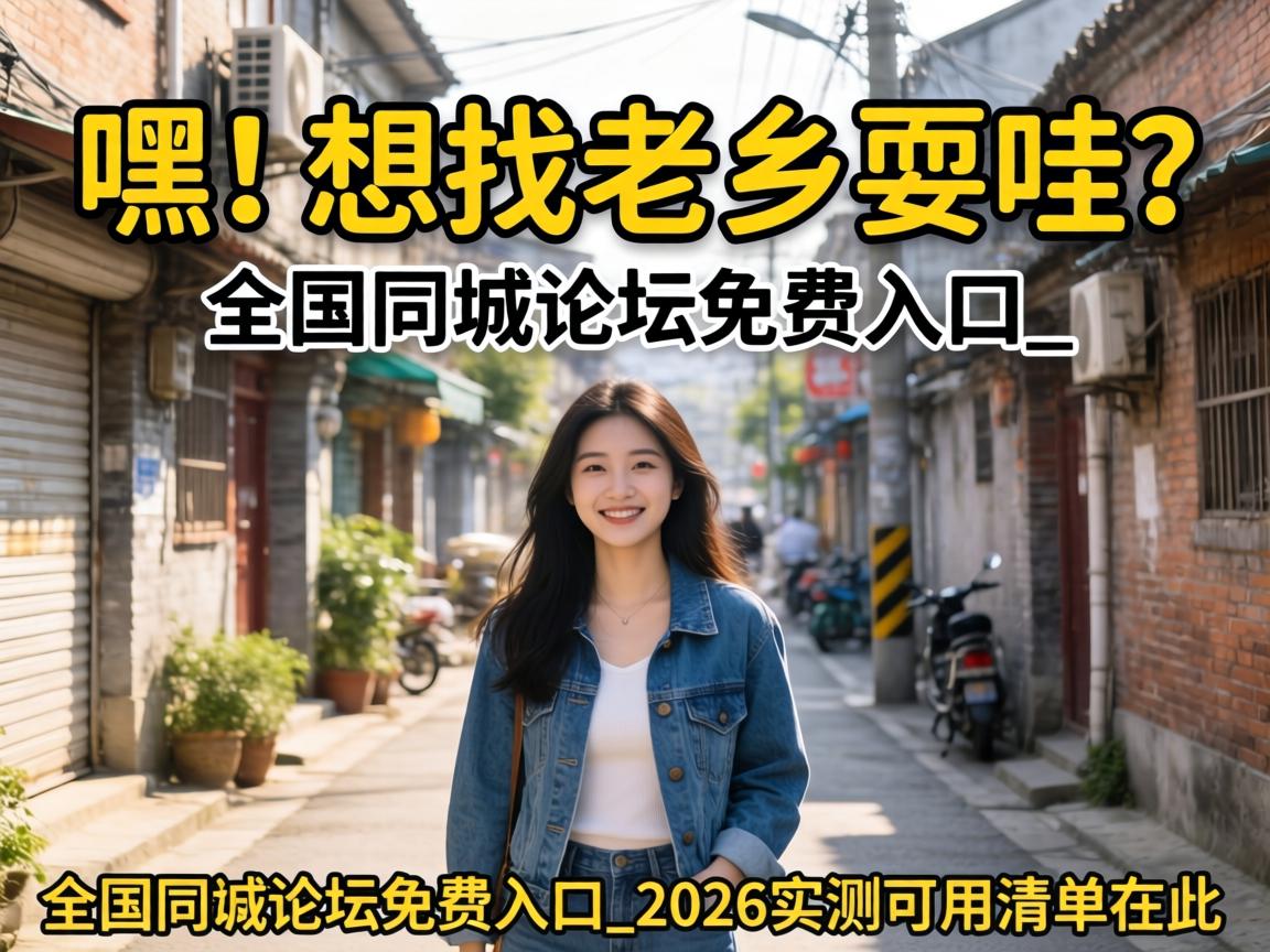 嘿!想找老乡耍哇?全国同城论坛免费入口_2026实测可用清单在此