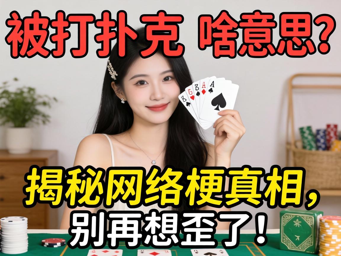 美女被打扑克啥意思?揭秘网络梗真相,别再想歪了!