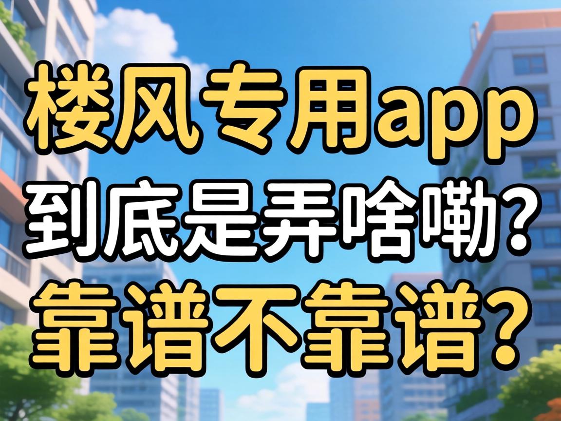 这“楼风专用app”到底是弄啥嘞?靠谱不靠谱?