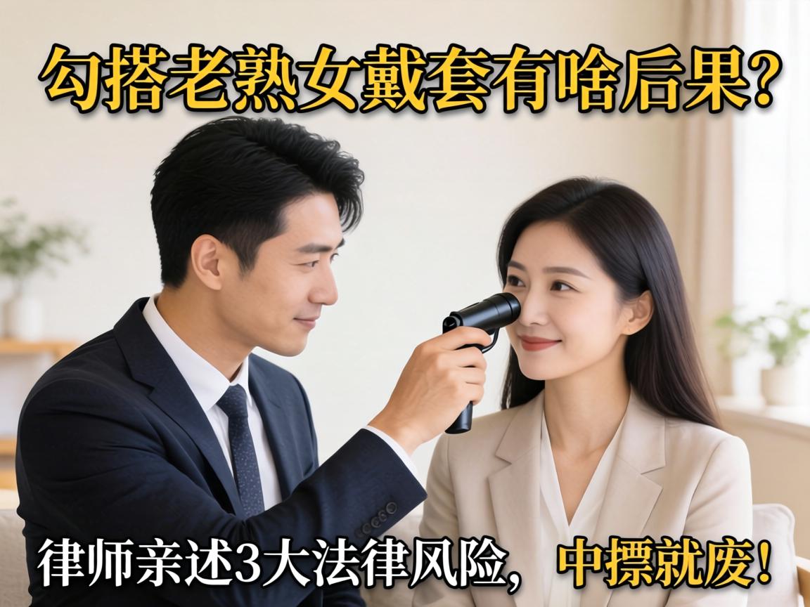 男子发勾搭老熟女不戴套有啥后果?律师亲述3大法律风险,中招就废!