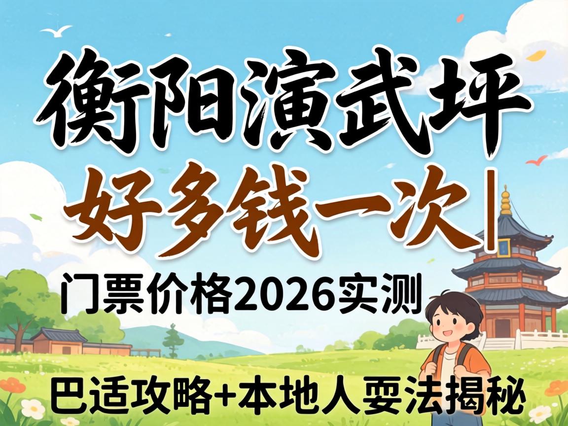 衡阳演武坪好多钱一次|门票价格2026实测,巴适攻略 本地人耍法揭秘
