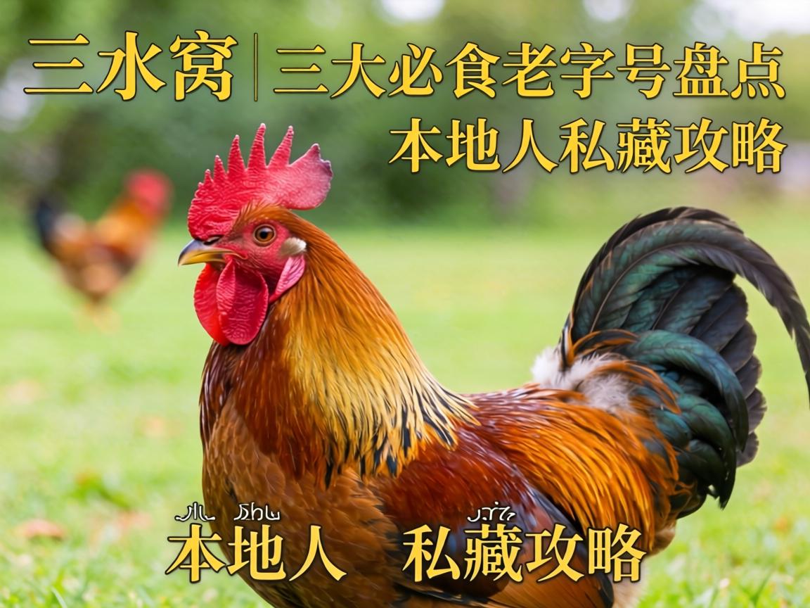 三水鸡窝|三大必食老字号盘点|本地人私藏攻略