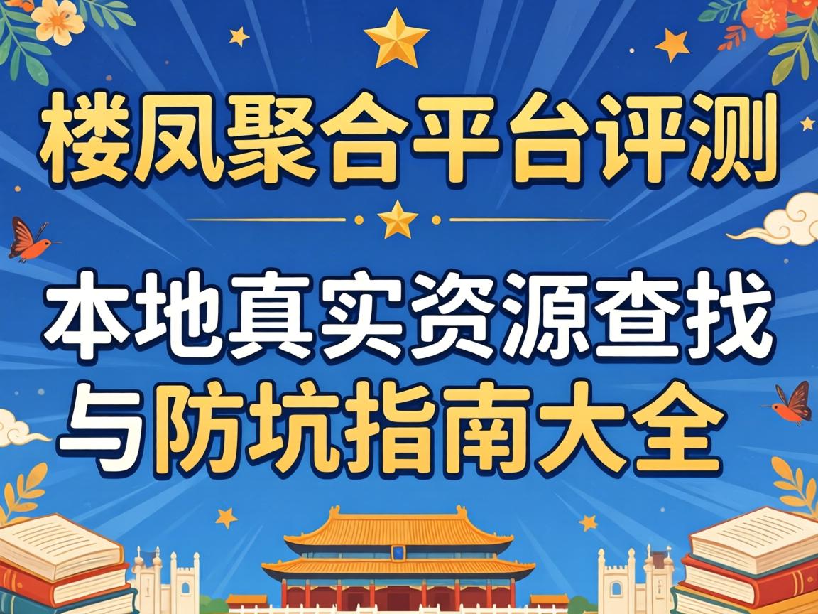 楼凤聚合平台评测:本地真实资源查找与防坑指南大全