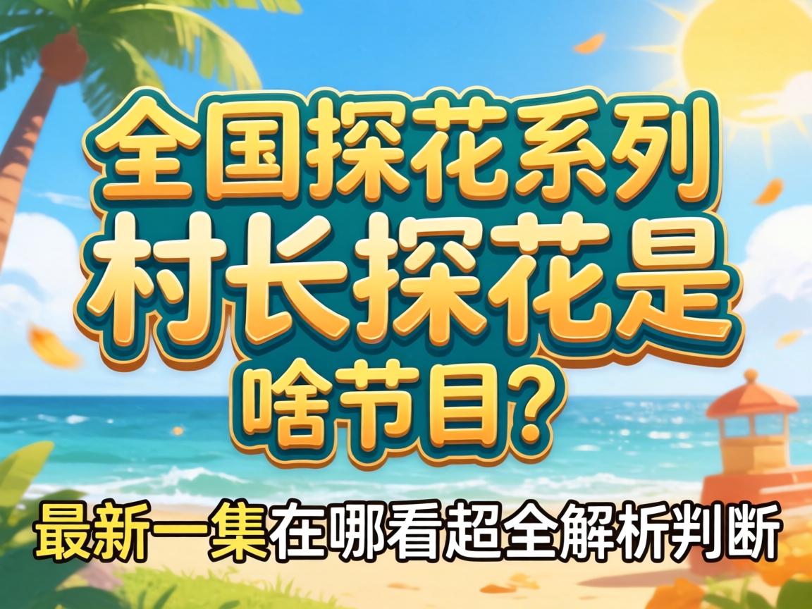 全国探花系列村长探花是啥节目?最新一集在哪看超全解析