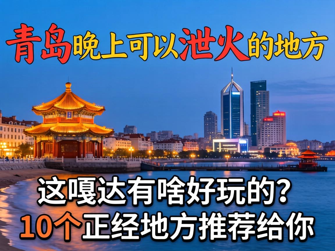 青岛晚上可以泄火的地方-这嘎达有啥好玩的?10个正经地方推荐给你