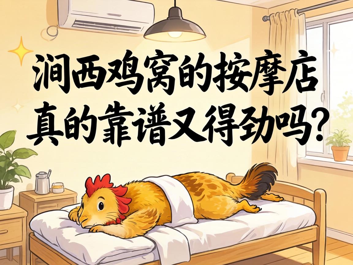 涧西鸡窝的按摩店,真的靠谱又得劲吗?