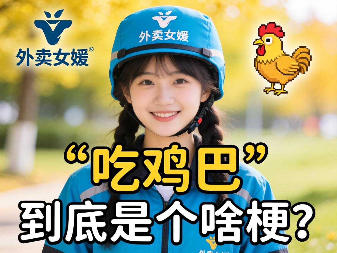 外卖女媛“吃鸡巴”到底是个啥梗?