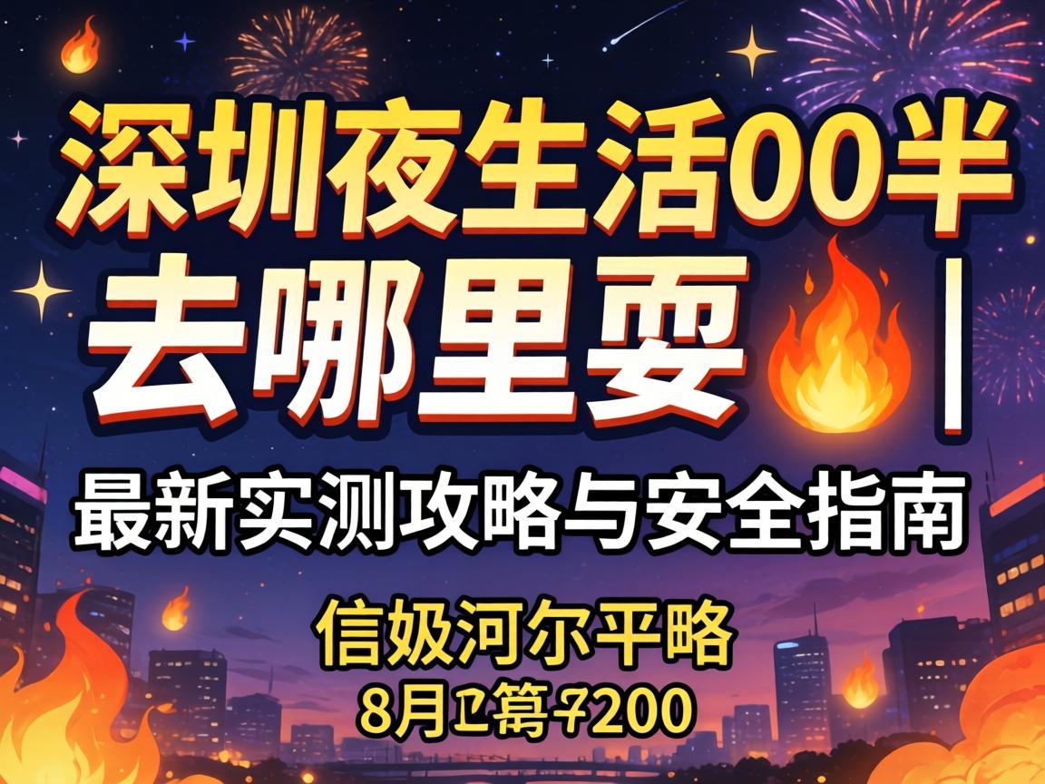 深圳夜生活00后去哪里耍?|最新实测攻略与安全指南