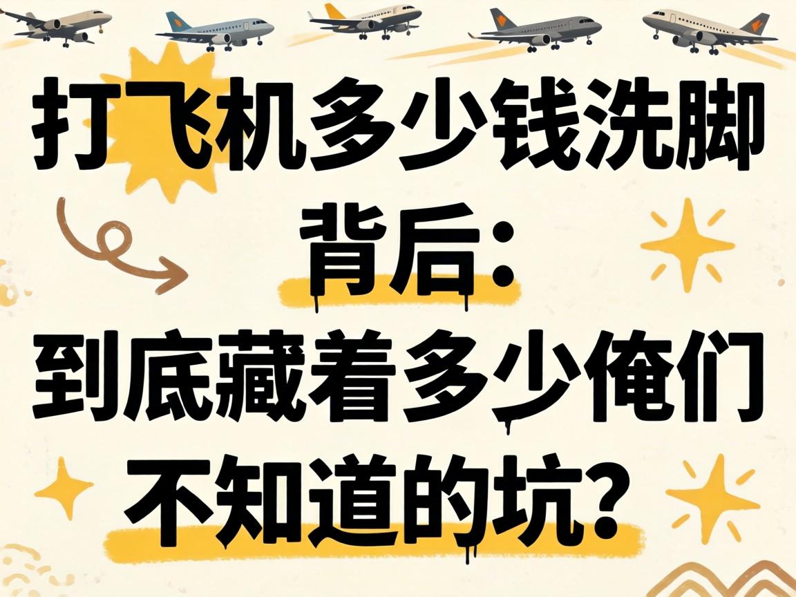 “打飞机多少钱洗脚”背后,到底藏着多少俺们不知道的坑?