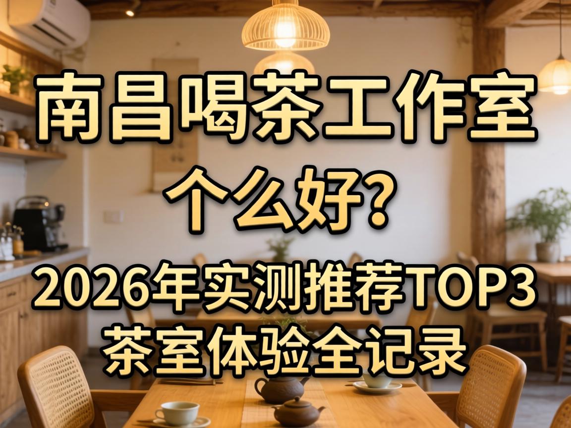 南昌喝茶工作室哪家好?2026年实测推荐top3茶室体验全记录