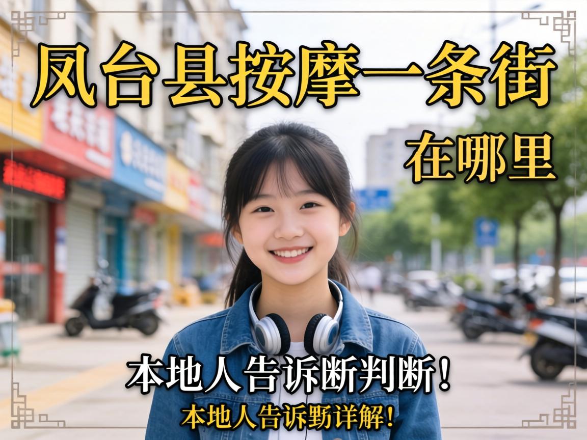 凤台县按摩一条街在哪在哪里?具体位置详解,本地人告诉你