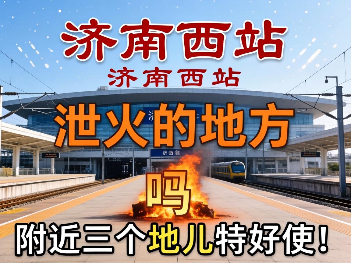 济南西站有泄火的地方吗?附近这三个地儿特好使!