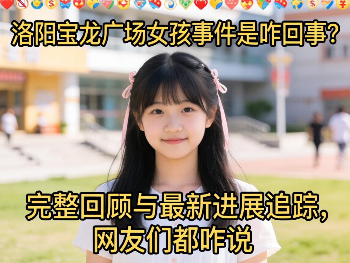 洛阳宝龙广场女孩事件是咋回事?完整回顾与最新进展追踪,网友们都咋说?