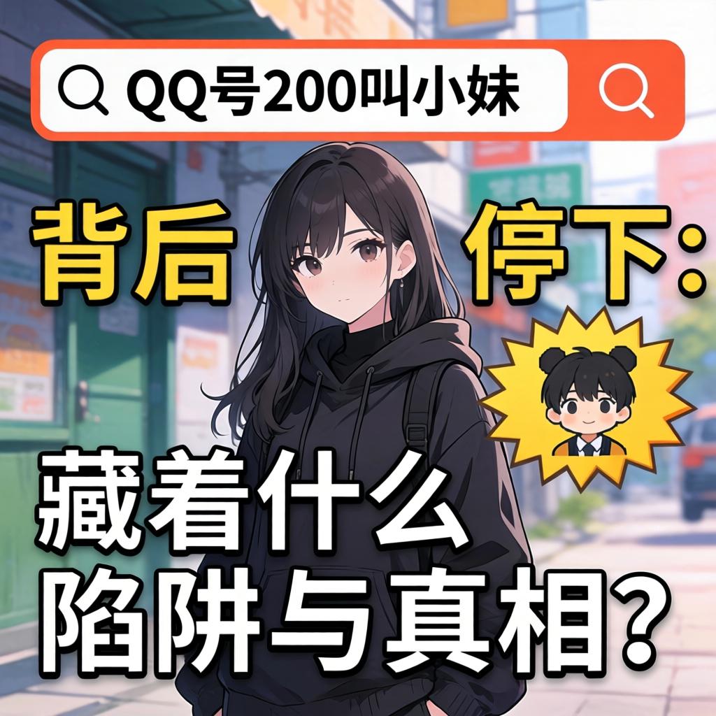 搜索“qq号200叫小妹”背后,藏着什么陷阱与真相?