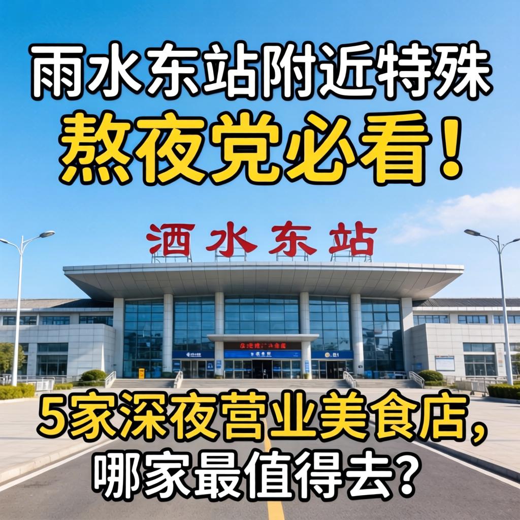 丽水东站附近特殊,熬夜党必看!5家深夜营业美食店,哪家最值得去?