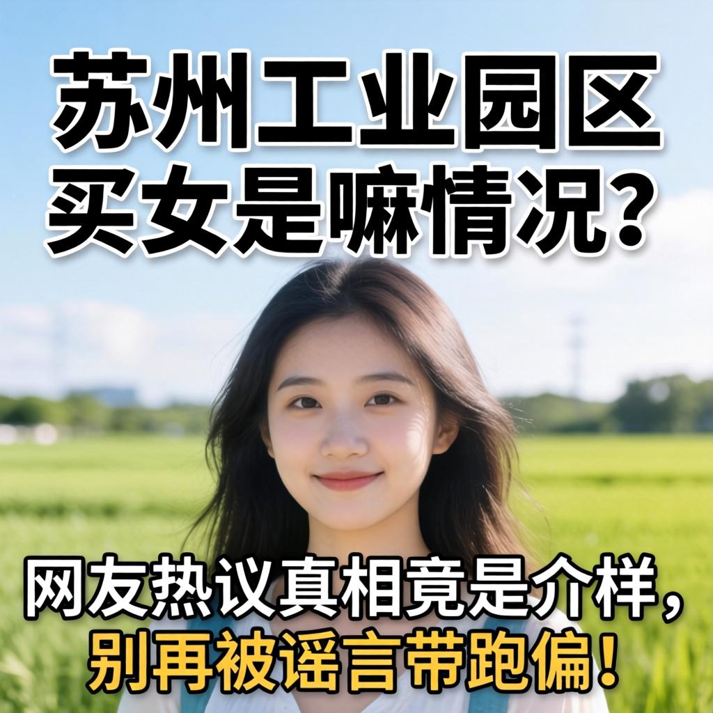苏州工业园区买女是嘛情况?网友热议真相竟是介样,别再被谣言带跑偏!