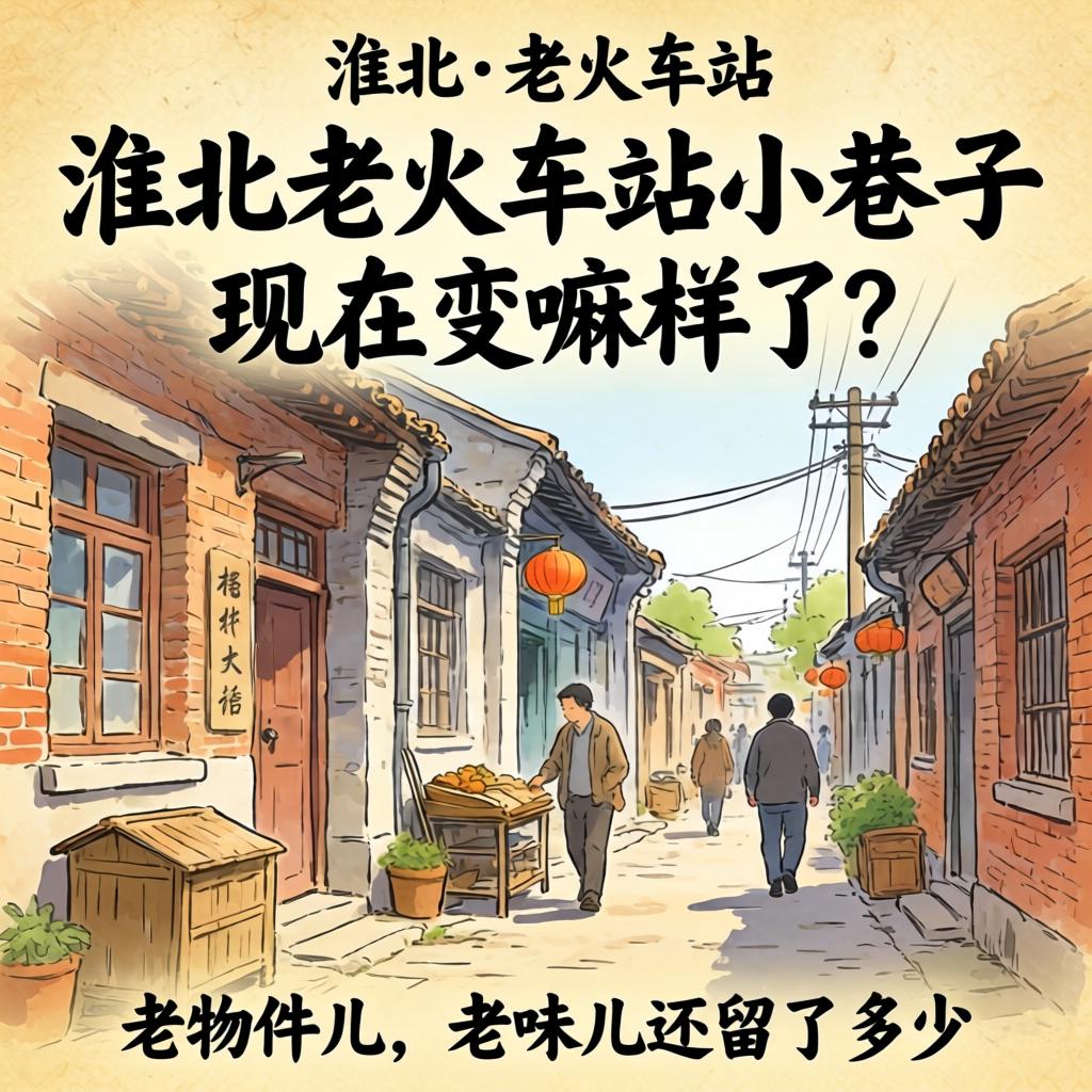 淮北老火车站小巷子现在变嘛样了?老物件儿、老味儿还留了多少?