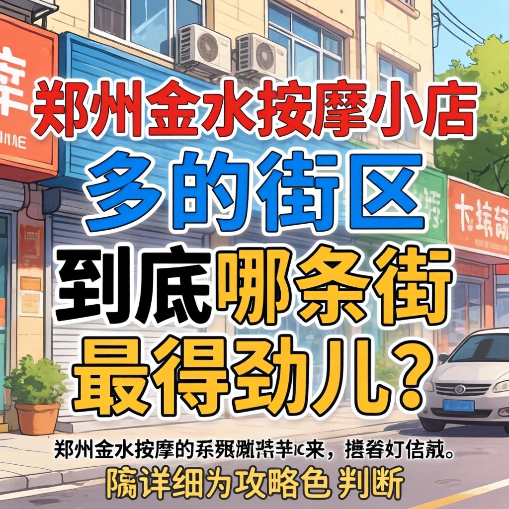 郑州金水按摩小店多的街区,到底哪条街最得劲儿?附详细攻略