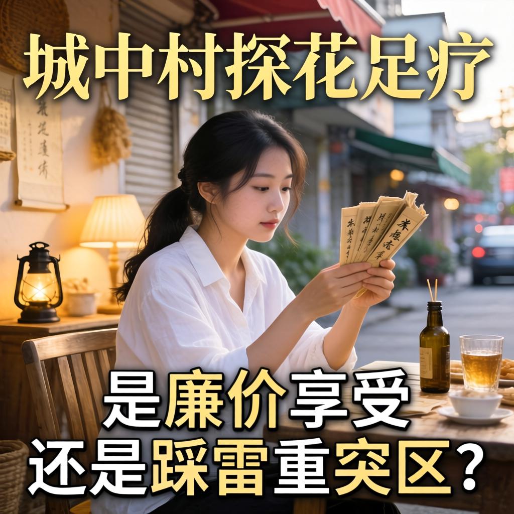 城中村探花足疗,是廉价享受还是踩雷重灾区?