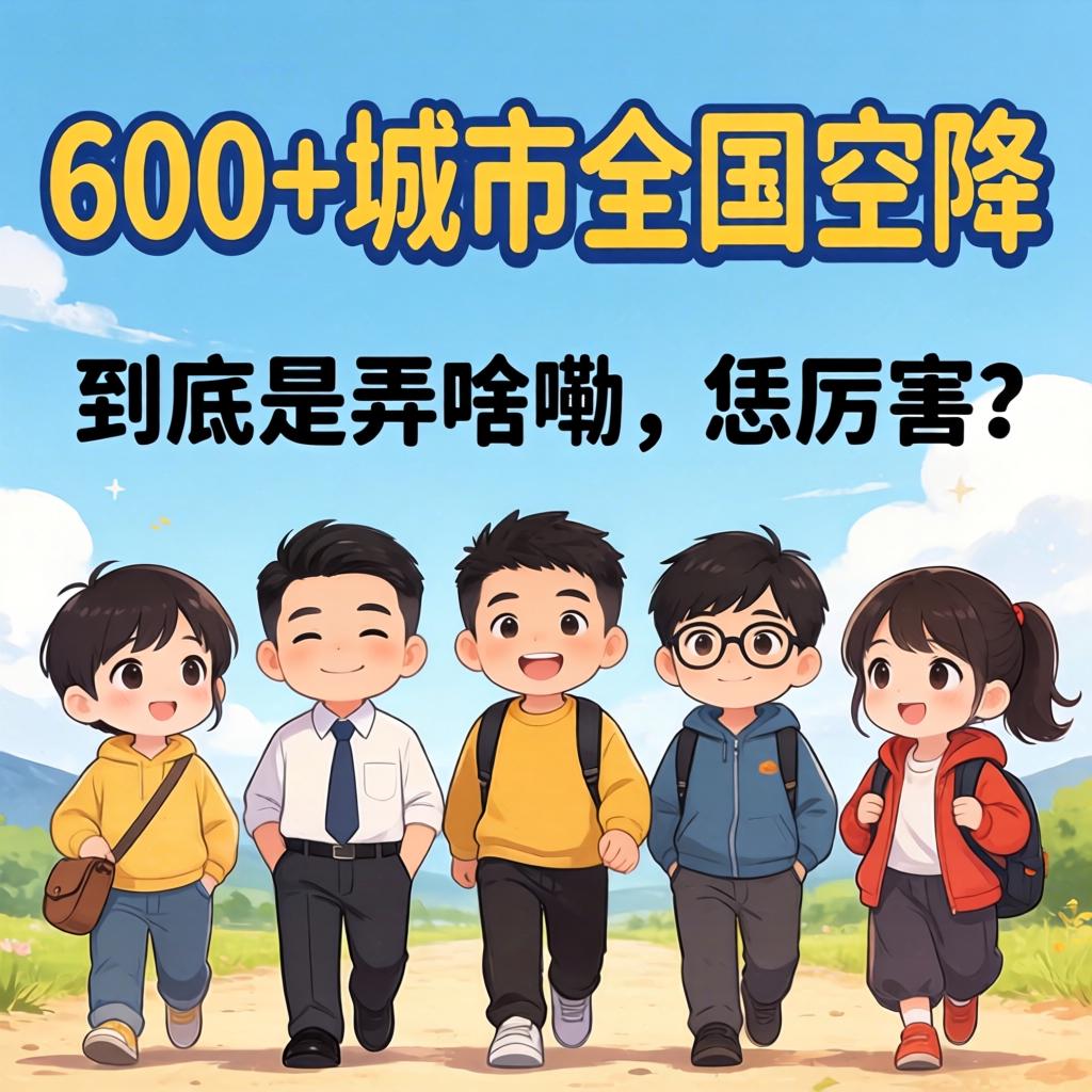 “600 城市全国空降”到底是弄啥嘞,恁厉害?