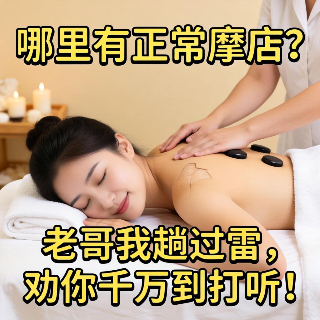 哪里有不正规的按摩店?老哥我趟过雷,劝你千万别打听!
