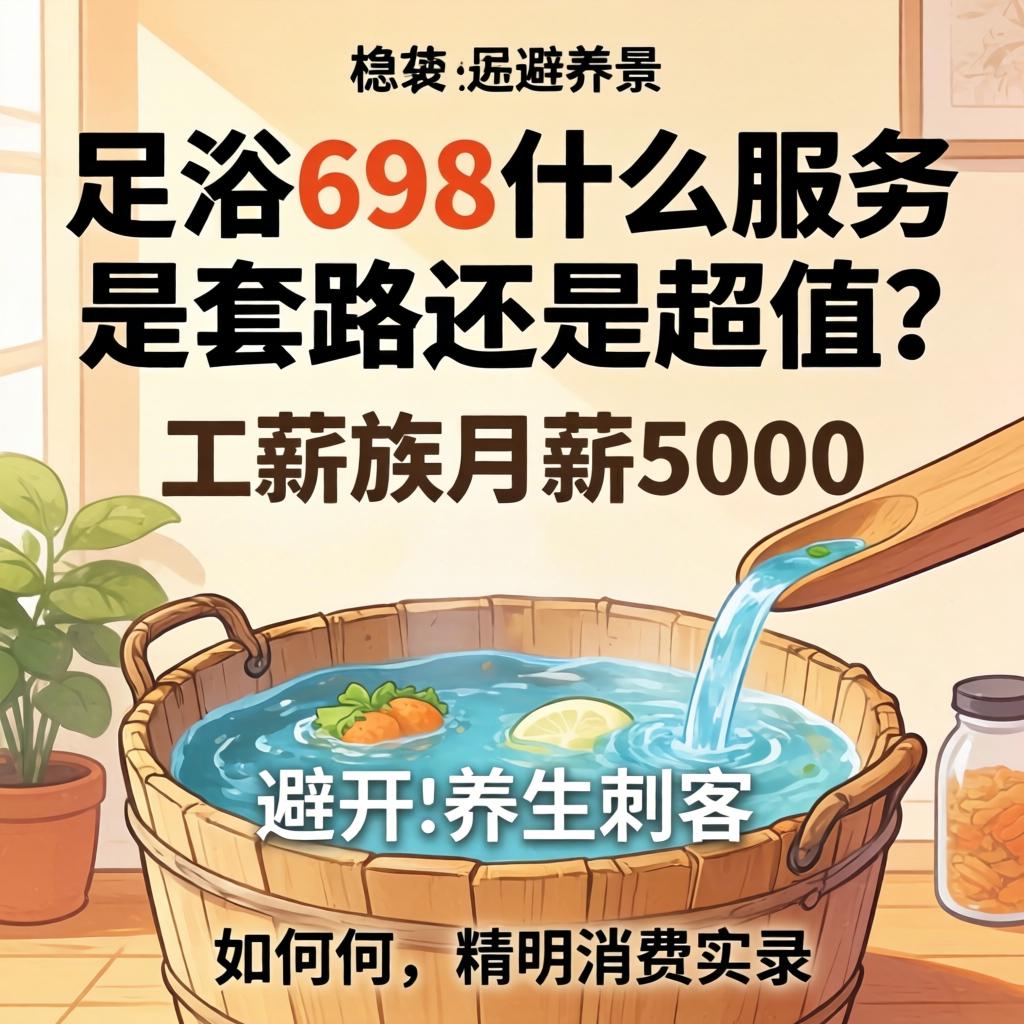 足浴698什么服务,是套路还是超值?工薪族月薪5000如何避开养生刺客,精明消费实录