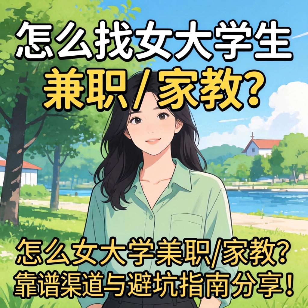 怎么找女大学生兼职/家教?靠谱渠道与避坑指南分享!