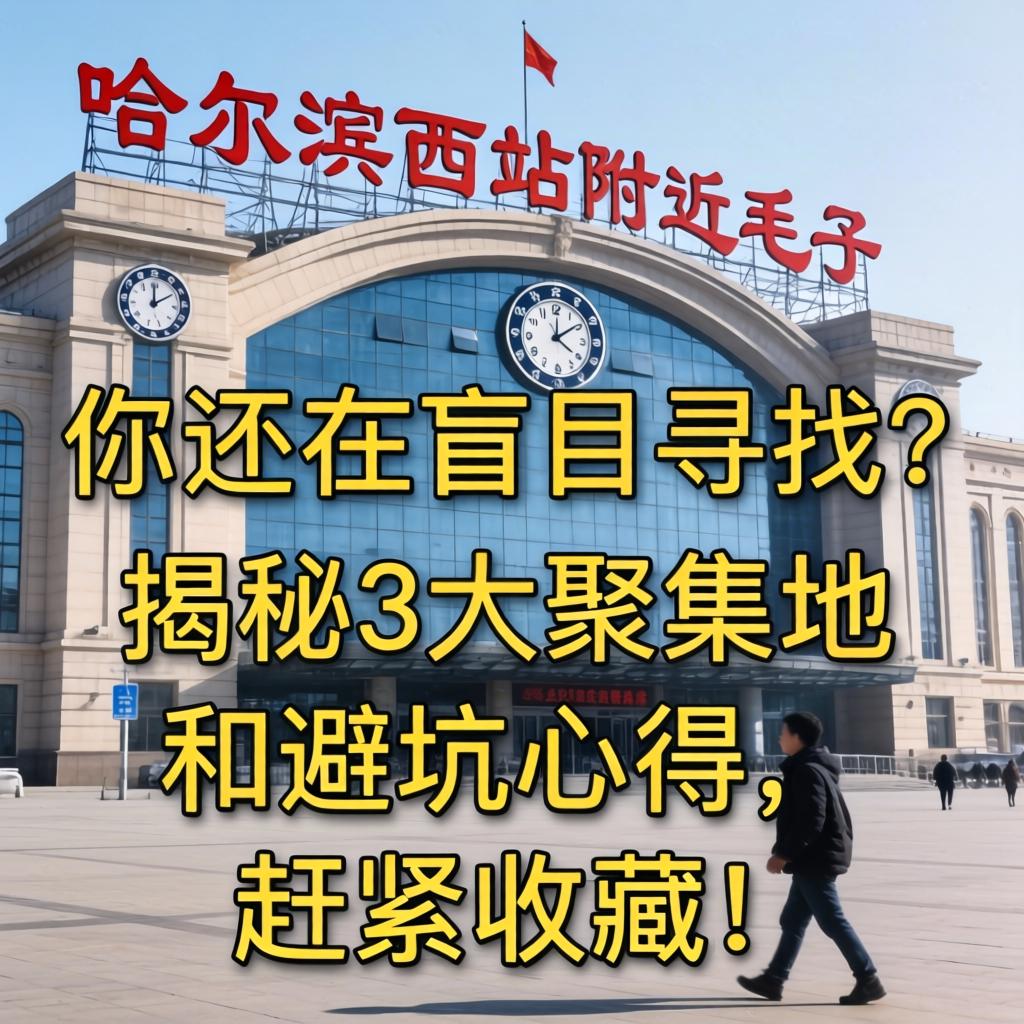 哈尔滨西站附近毛子,你还在盲目寻找?揭秘3大聚集地和避坑心得,赶紧收藏!