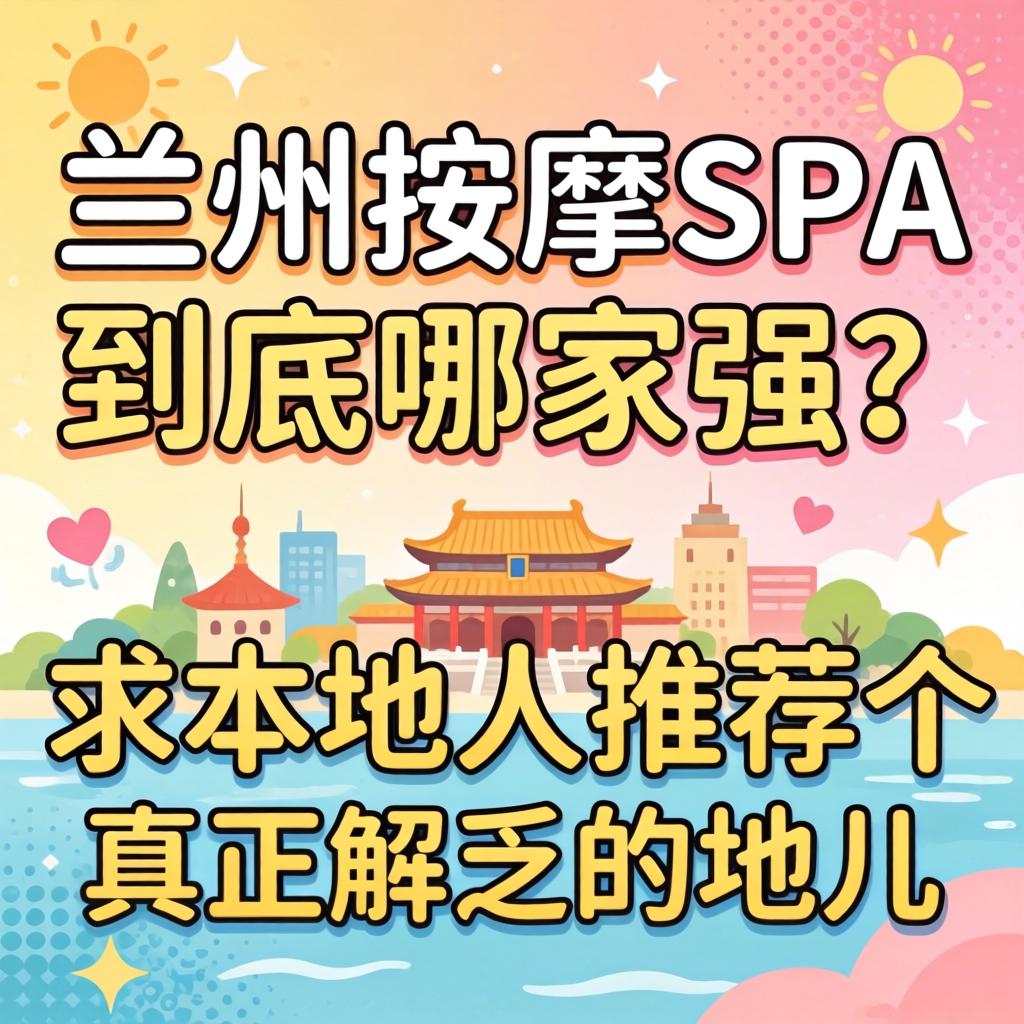 兰州按摩spa到底哪家强?求本地人推荐个真正解乏的地儿!