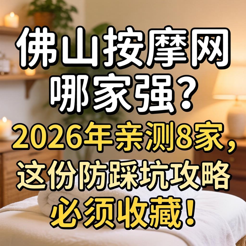 佛山按摩网哪家强?2026年亲测8家,这份防踩坑攻略必须收藏!