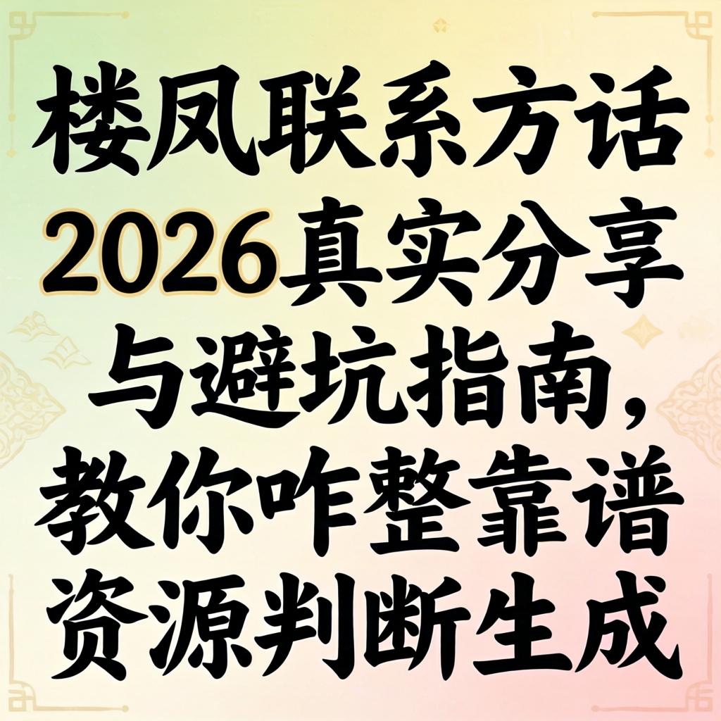 楼凤j9九游会老哥论坛的联系方式 2026真实分享与避坑指南,教你咋整靠谱资源