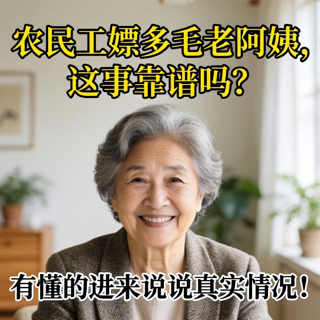 农民工嫖多毛老阿姨,这事靠谱吗?有懂的进来说说真实情况!