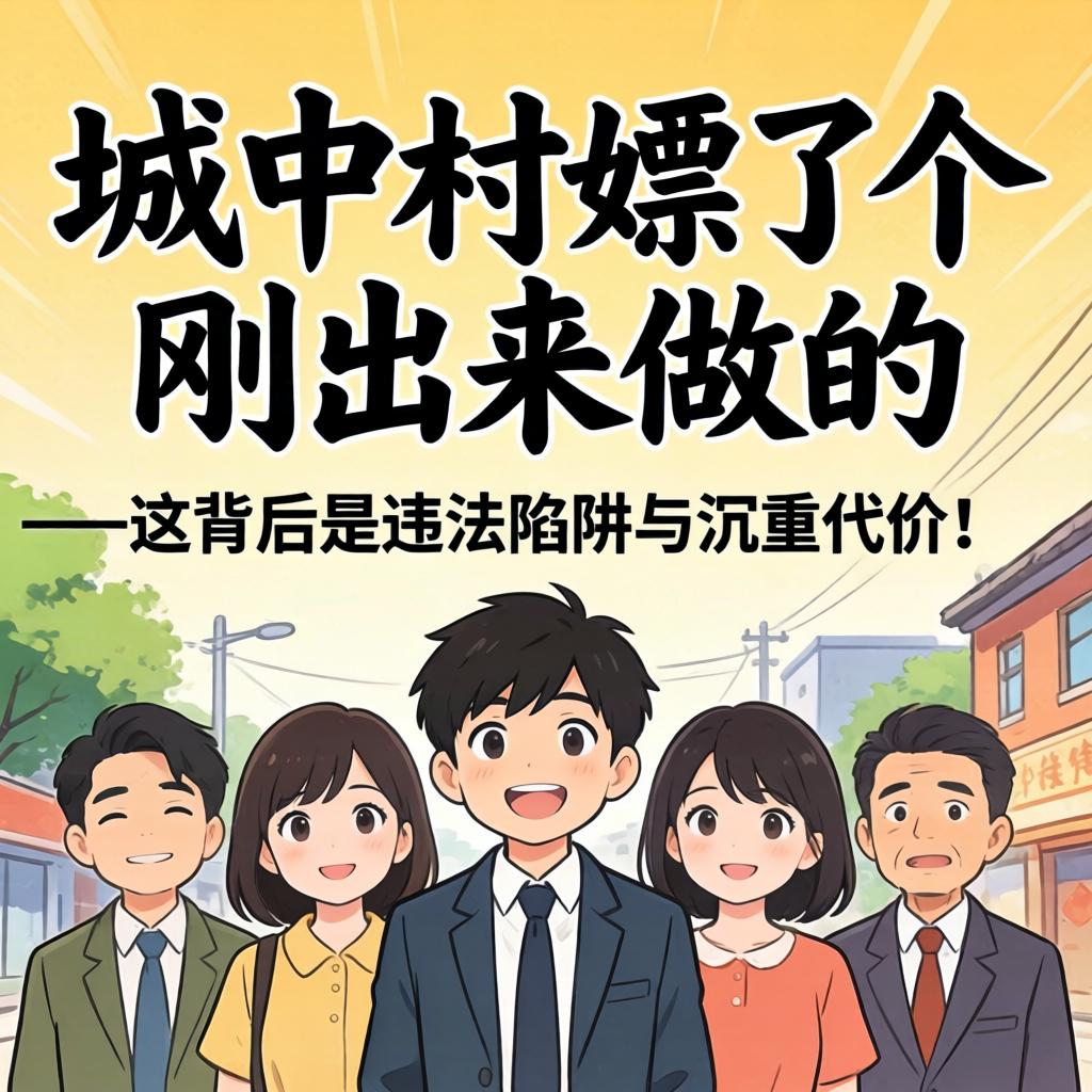“城中村嫖了个刚出来做的”——这背后是违法陷阱与沉重代价!